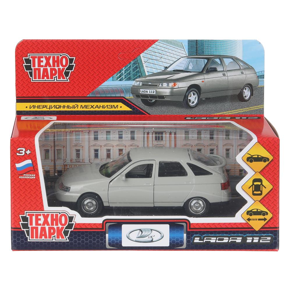 Игра машина инерц. металл. "ваз-2112" 12см (технопарк)