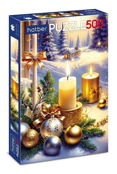 Игра пазлы 500 дет. "зимняя сказка" (hatber)