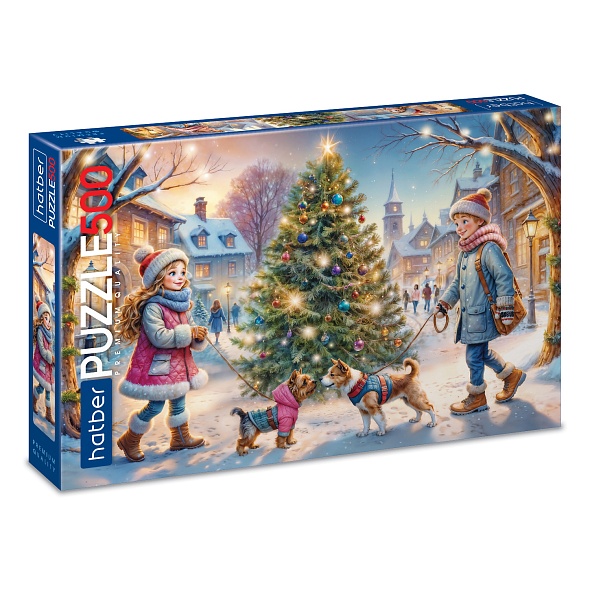 Игра пазлы 500 дет. "приятная встреча" (hatber)