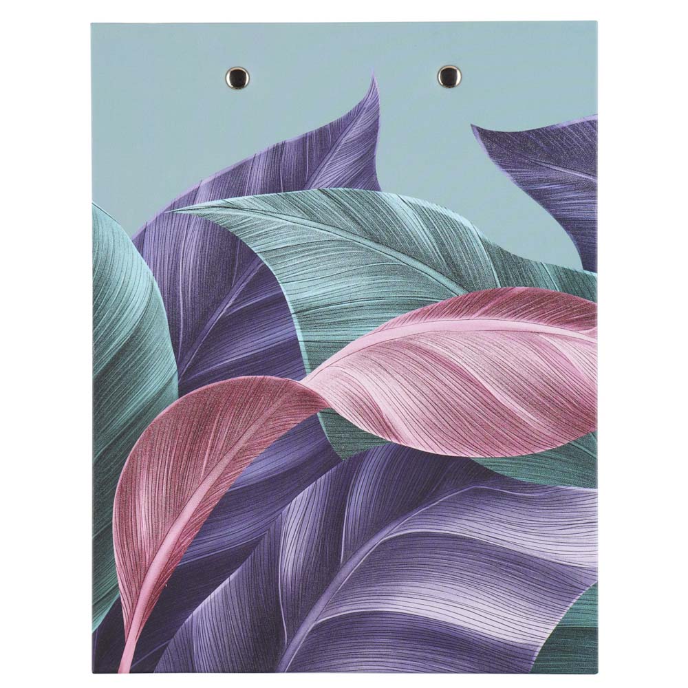 Планшет с прижимом а5 картон ламинир. fiorenzo "leaves"