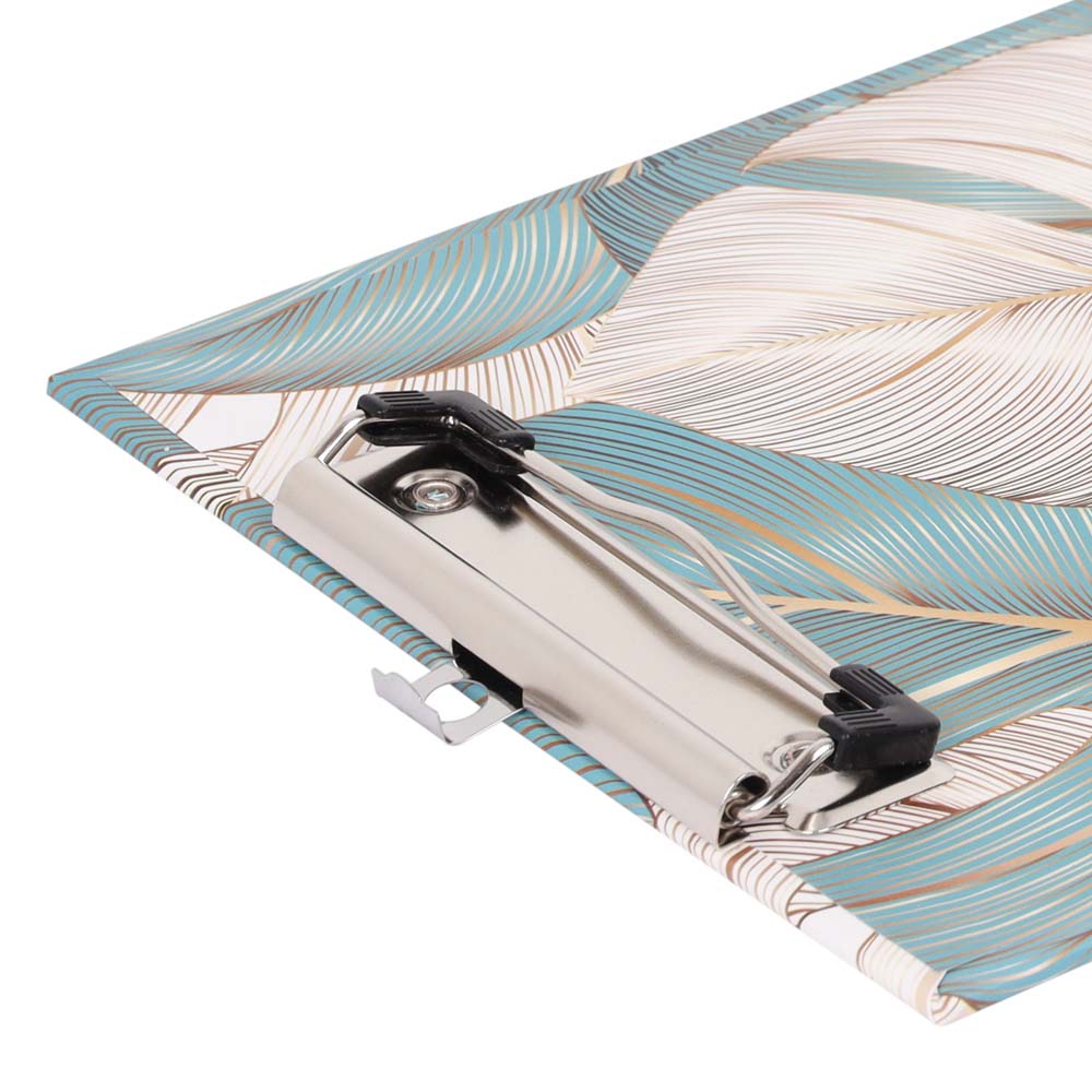 Планшет с прижимом а5 картон ламинир. fiorenzo "тропические листья"