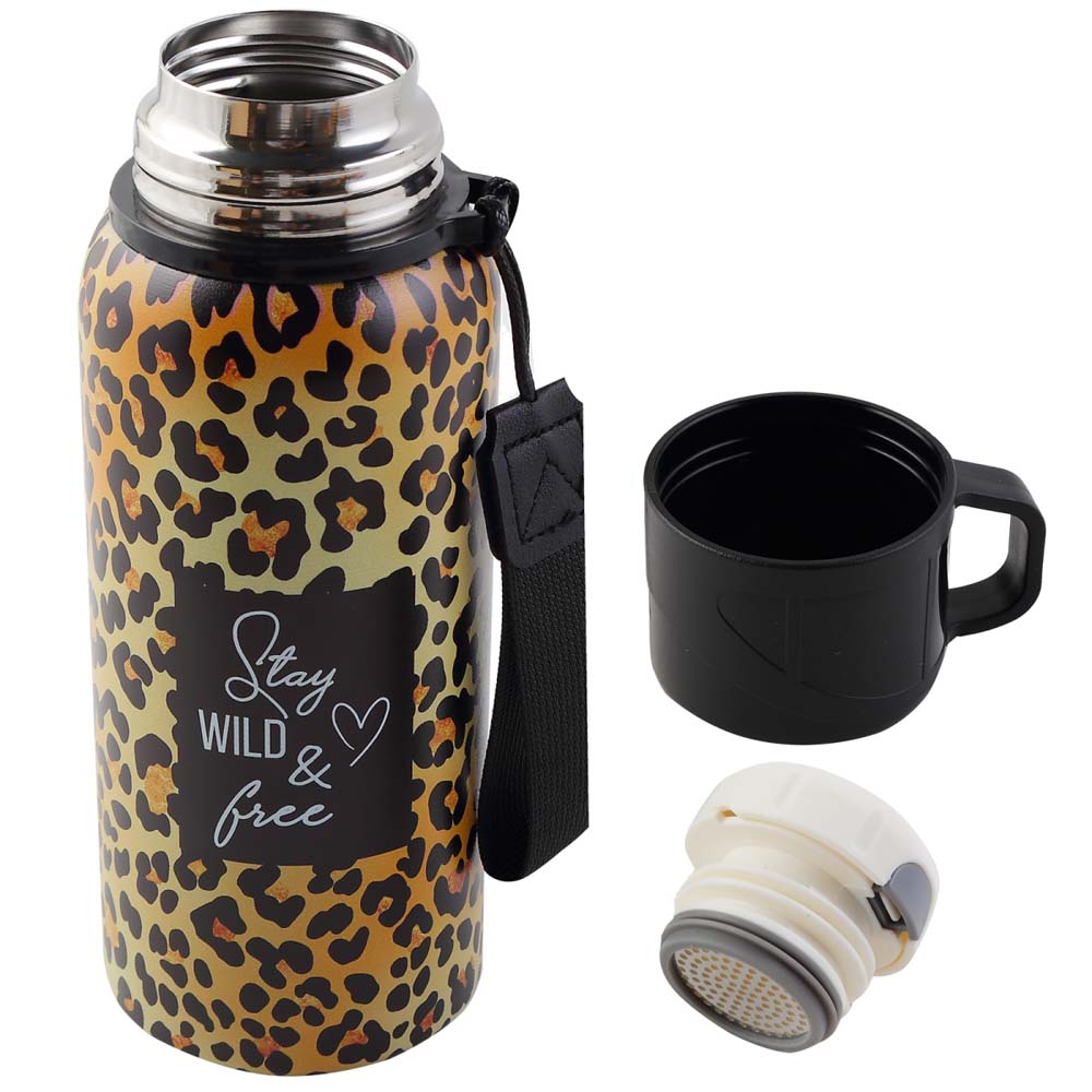 Термос fiorenzo "леопард" 600мл нерж.сталь асс-т