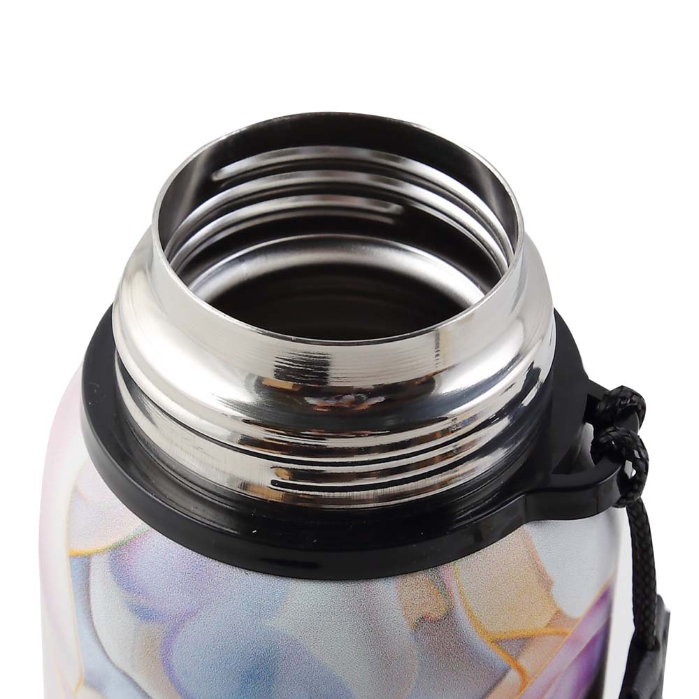 Термос fiorenzo "пастельный флюид" 600мл нерж.сталь асс-т