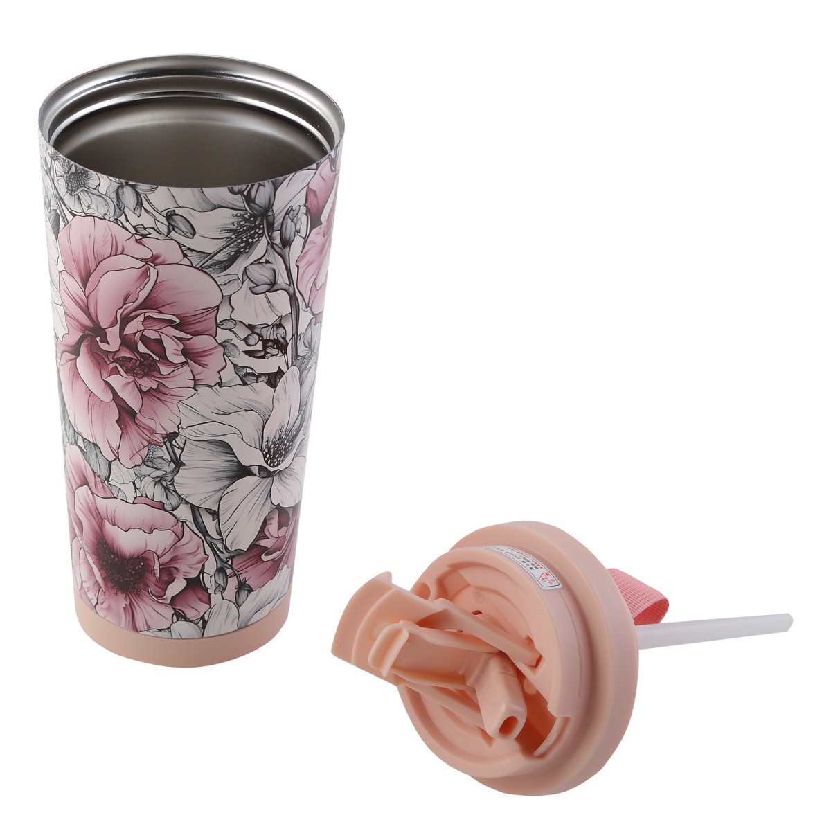 Термокружка fiorenzo "цветочный шик" 530мл асс-т