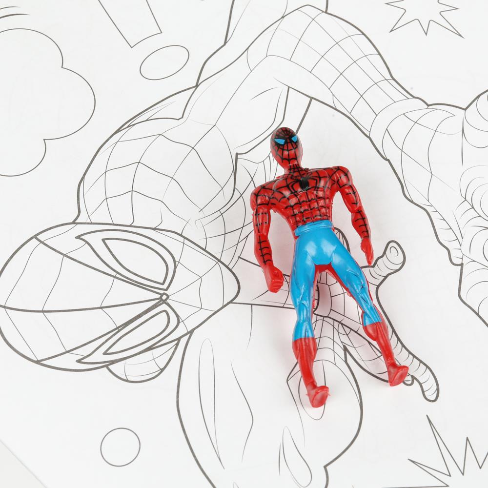 Раскраска "спасение города" а4 с игрушкой (умка)