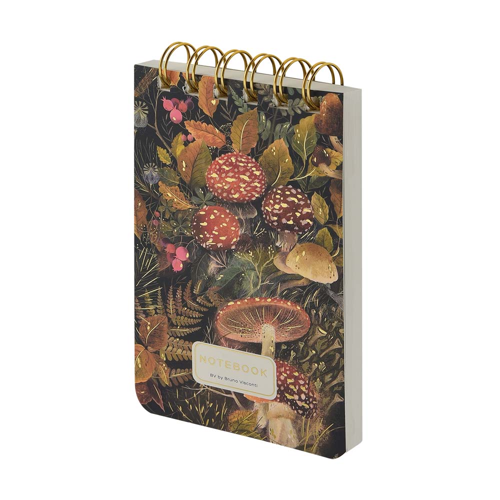 Блокнот а6 гребень 100л. лин. "flora. forest fairy tale" (bruno visconti)