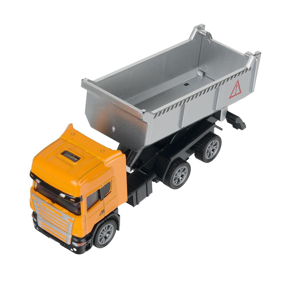 Игра машина инерц. металл. "грузовик" 11см (технопарк)