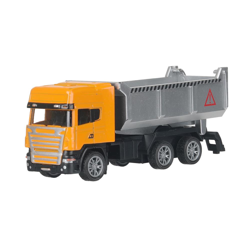 Игра машина инерц. металл. "грузовик" 11см (технопарк)