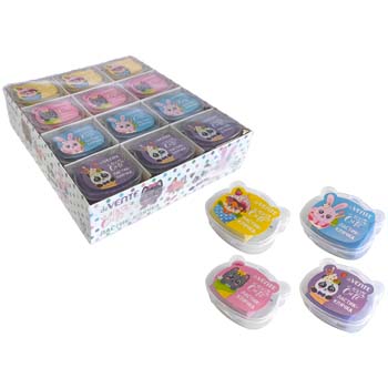 Ластик-клячка devente "100% cute" 39х35х9,5мм прямоугольный асс-т