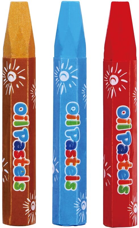 Мелки пастельные масляные 12цв. keyroad