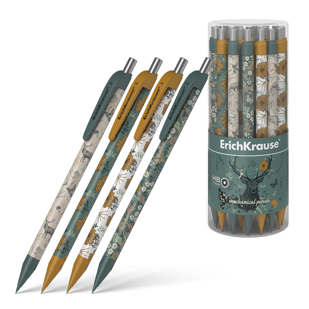 карандаш авт. erich krause "natural life" 0,5мм Карандаш авт. erich krause "natural life" 0,5мм