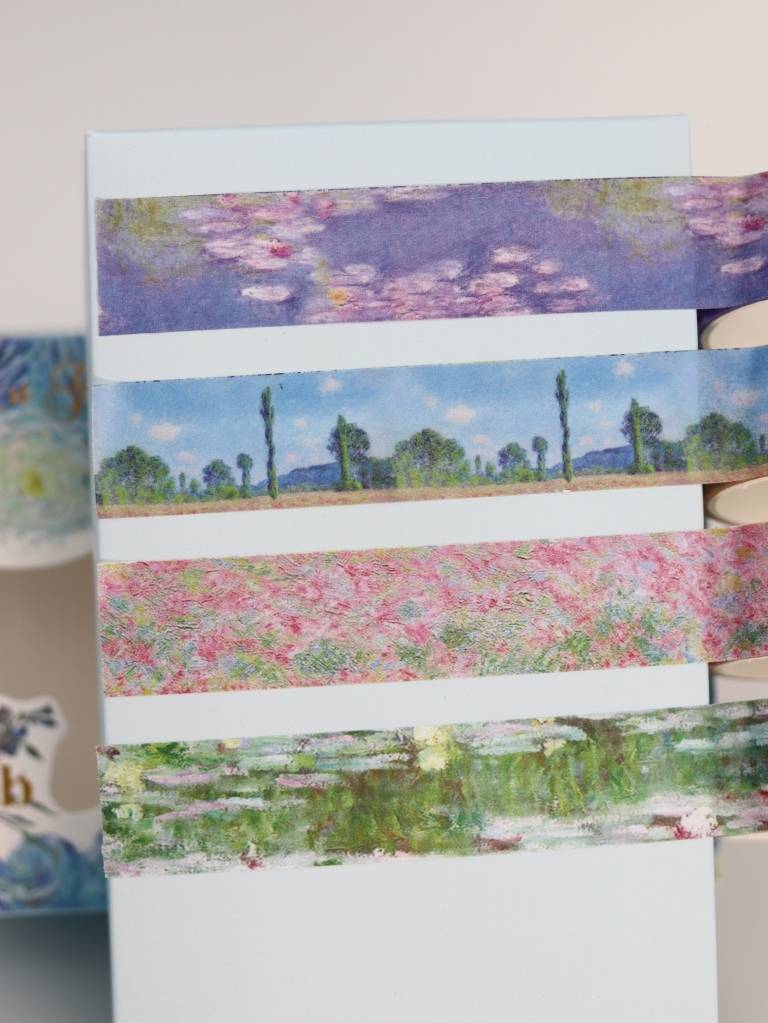 Набор клейкой ленты декор. "van gogh" 20шт