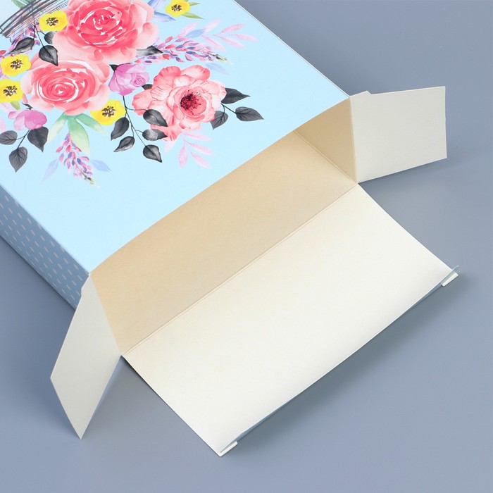 Коробка подарочная "для тебя" 16х23х7,5см