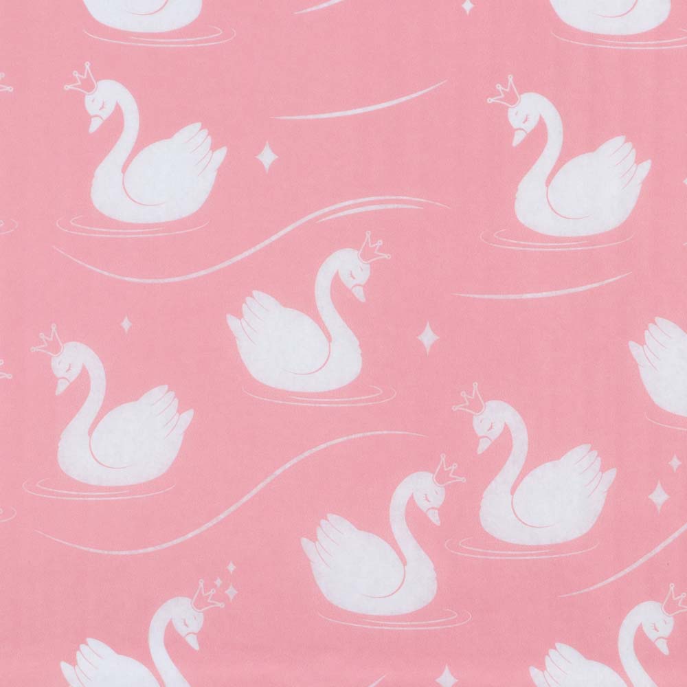 Бумага упаковочная тишью 50х70см "лебеди"