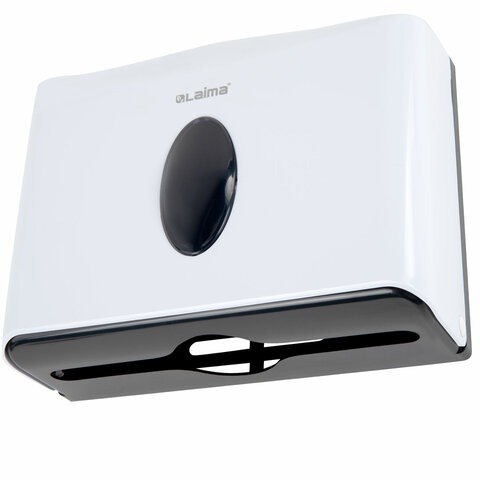 диспенсер д/бум. полотенец laima home (система h2) z-сложения,белый Диспенсер д/бум. полотенец laima home (система h2) z-сложения,белый