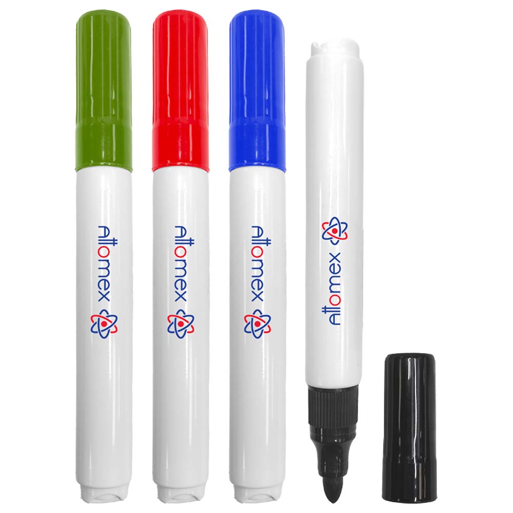 Маркер д/пласт. досок набор 4цв. attomex конус 3,0мм