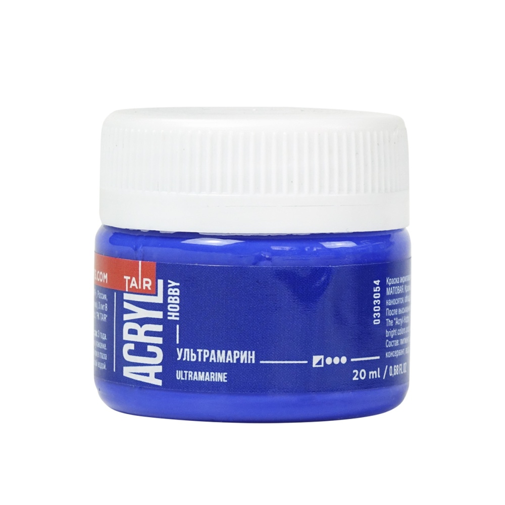 акрил таир "акрил-хобби" 20мл ультрамарин Акрил таир "акрил-хобби" 20мл ультрамарин
