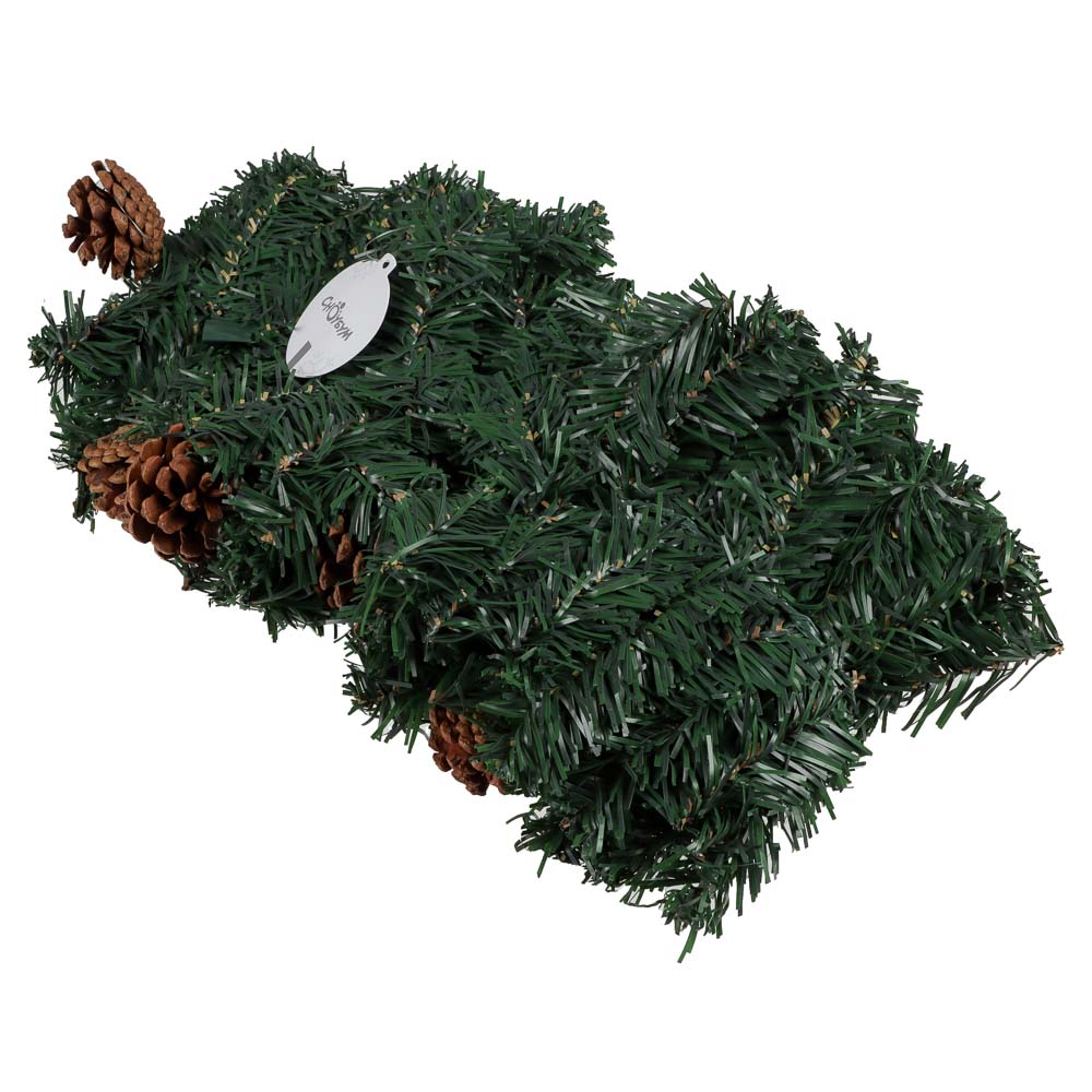 Гирлянда еловая с шишками 270х20см