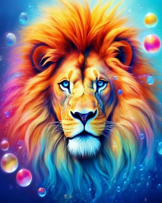 набор д/творч. картина по номерам 40х50см "царь зверей" Набор д/творч. картина по номерам 40х50см "царь зверей"