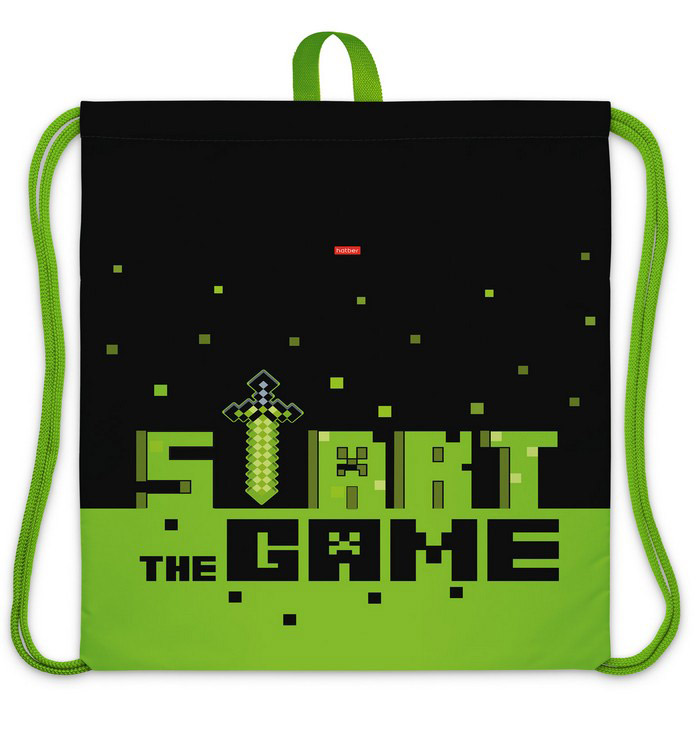 Сумка для обуви hatber "start game" 41х49см