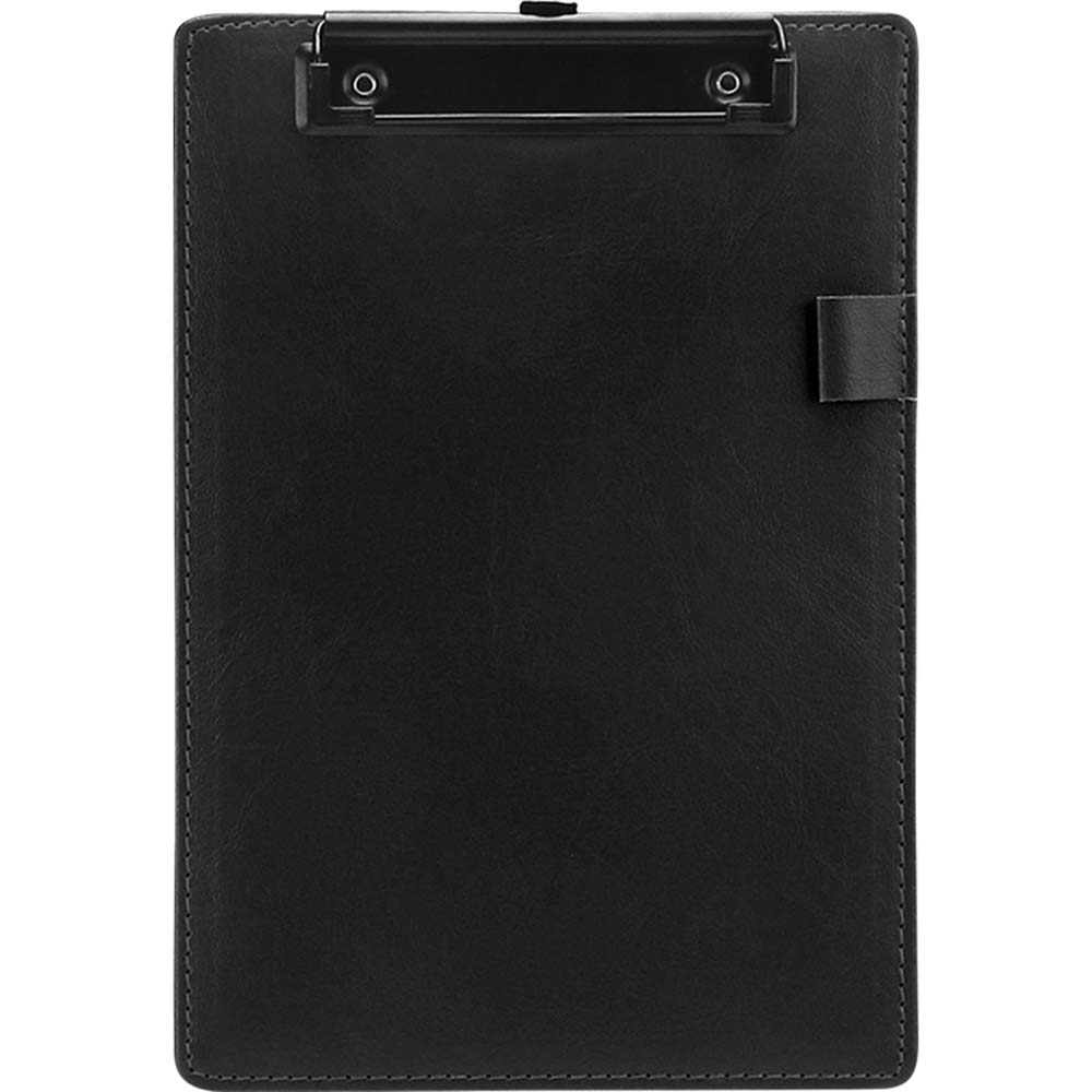 Планшет с прижимом а4 кожзам devente черный