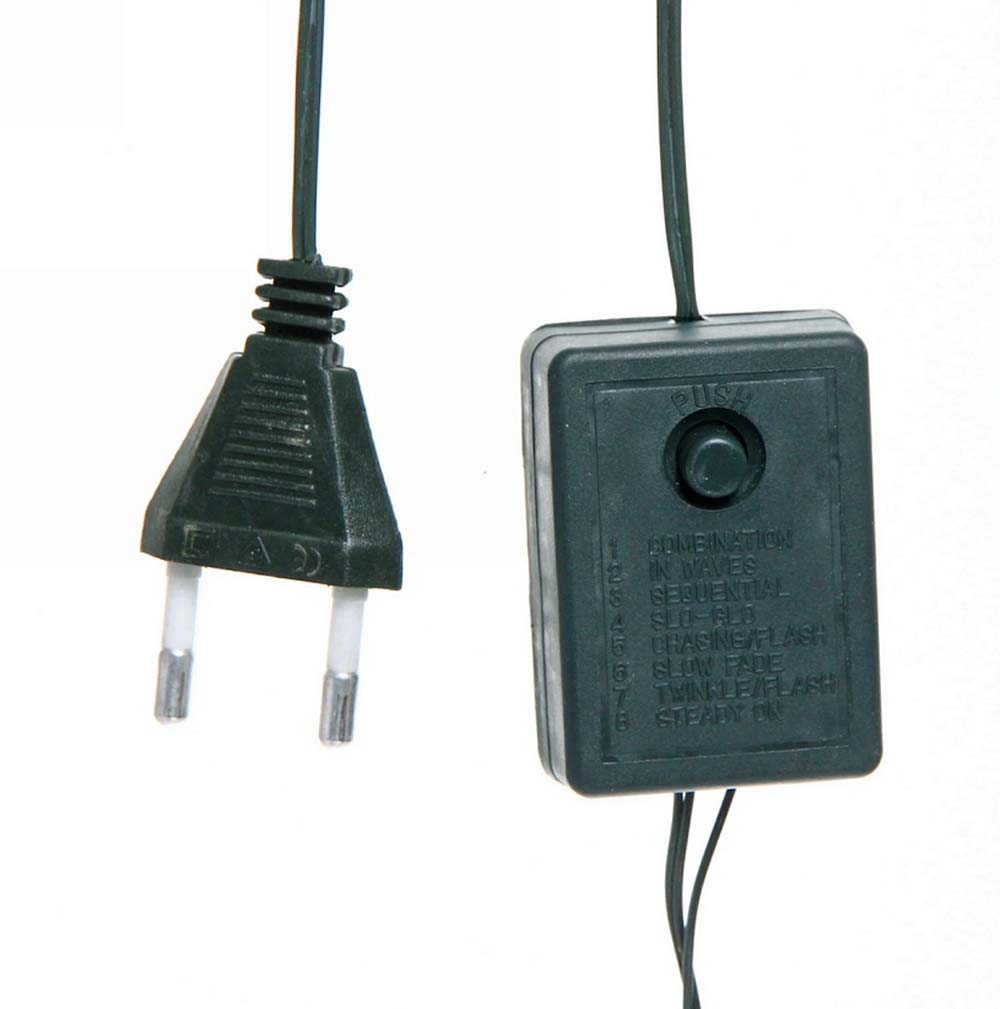 Гирлянда эл. led 80 ламп, 7,5м, 8р., синий, зеленый.провод .