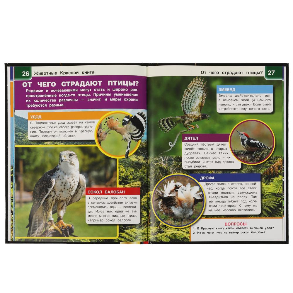 Книга энциклопедия "животные красной книги" 4d a4