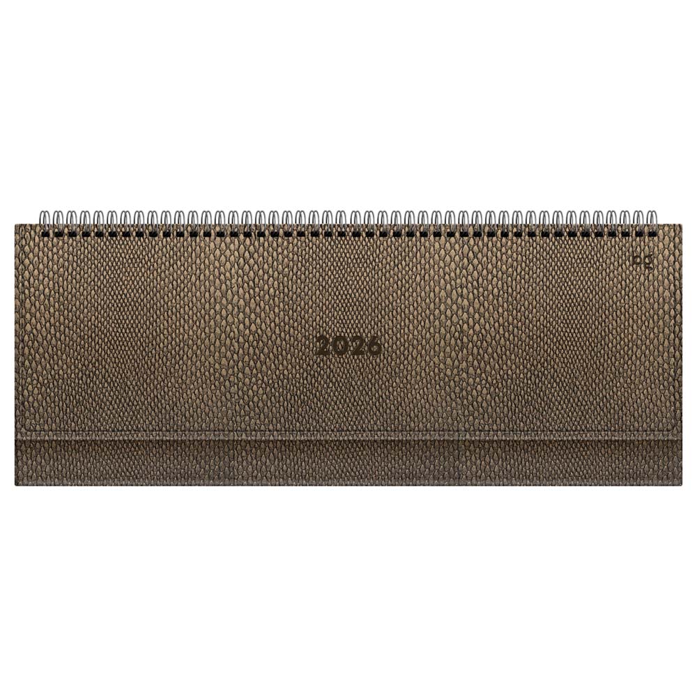 еженедельник 2026 гребень 330х130мм bg "python. dark khaki" хаки кож.зам. Еженедельник 2026 гребень 330х130мм bg "python. dark khaki" хаки кож.зам.