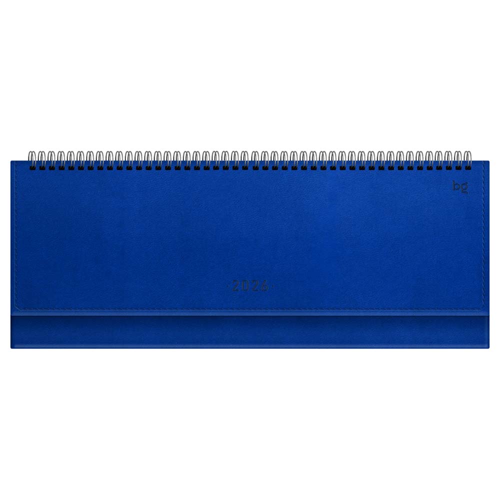 еженедельник 2026 гребень 330х130мм bg "winner. blue" синий кож.зам. Еженедельник 2026 гребень 330х130мм bg "winner. blue" синий кож.зам.
