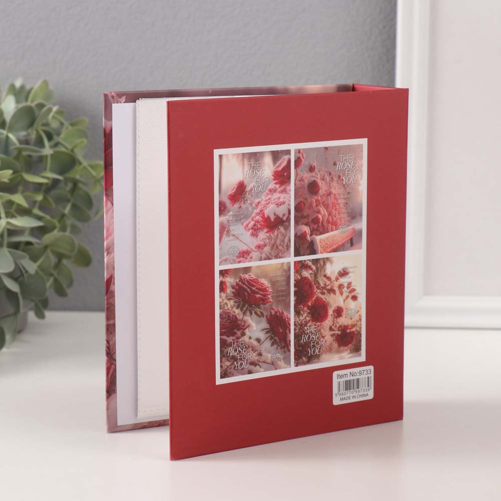 Альбом для фото на 40ф. 10х15см "розы в снегу"