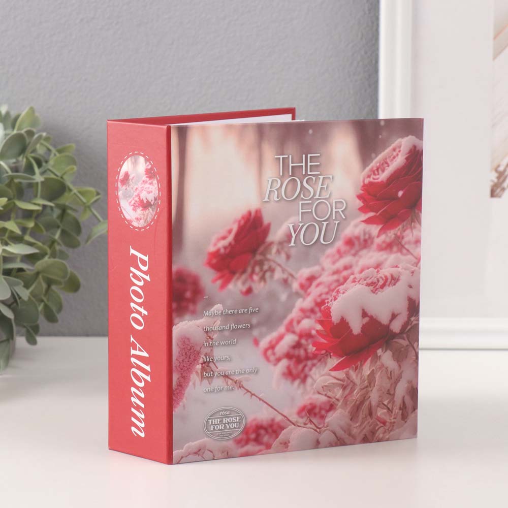 Альбом для фото на 40ф. 10х15см "розы в снегу"