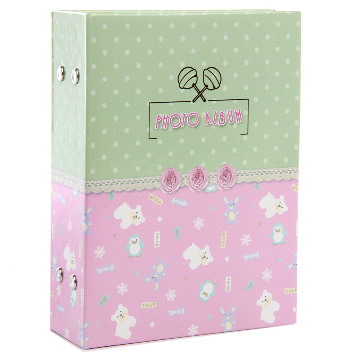 Альбом для фото на 100ф. 10х15см "baby girl"