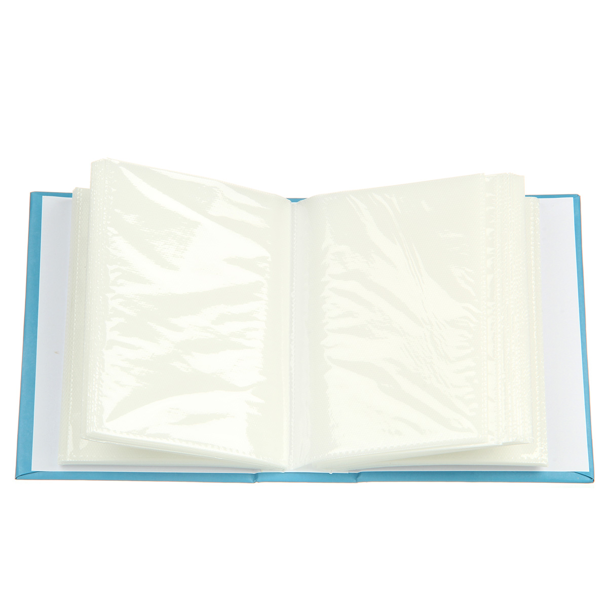 Альбом для фото на 100ф. 10х15см "трамвай" голубой