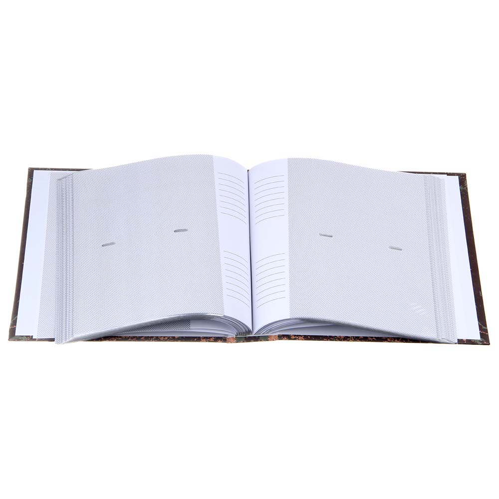 Альбом для фото на 200ф. 10х15см "мрамор" зелёный