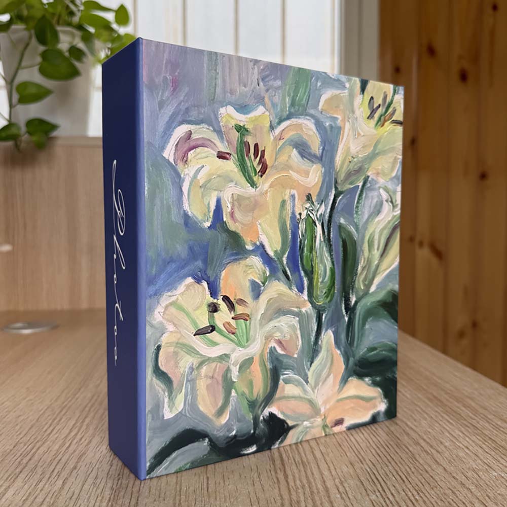 Альбом для фото на 100ф. 10х15см "лилии"