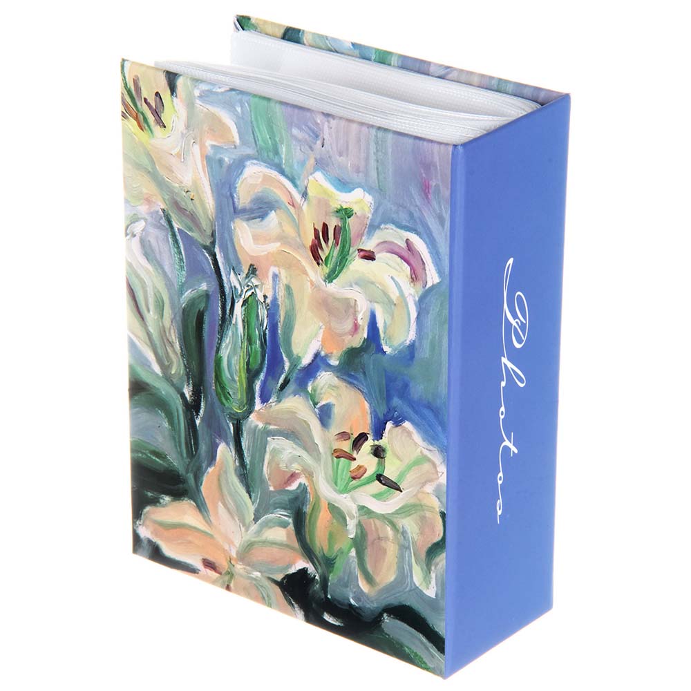 Альбом для фото на 100ф. 10х15см "лилии"