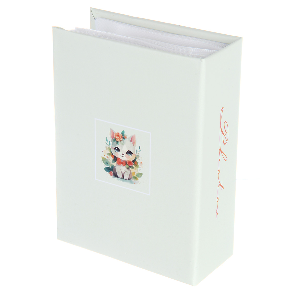 Альбом для фото на 100ф. 10х15см "котёнок"