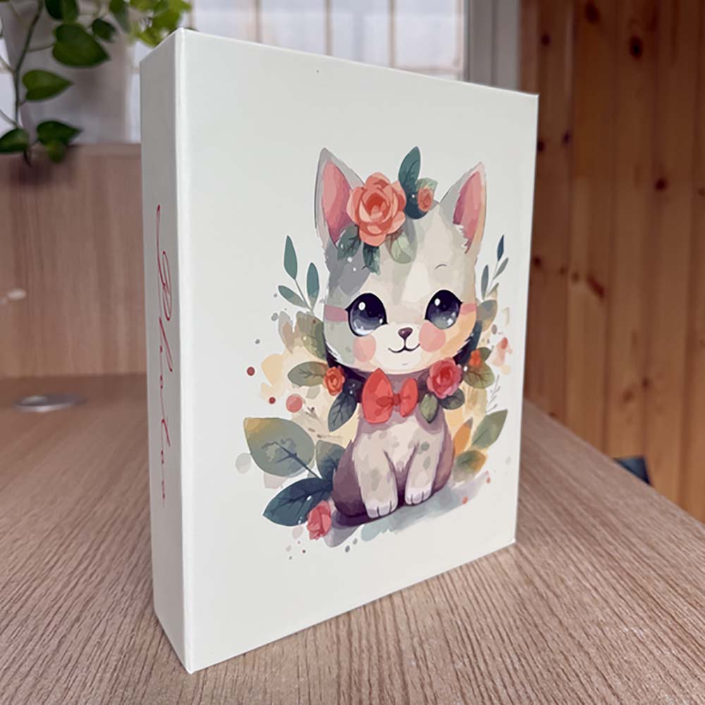 Альбом для фото на 100ф. 10х15см "котёнок"