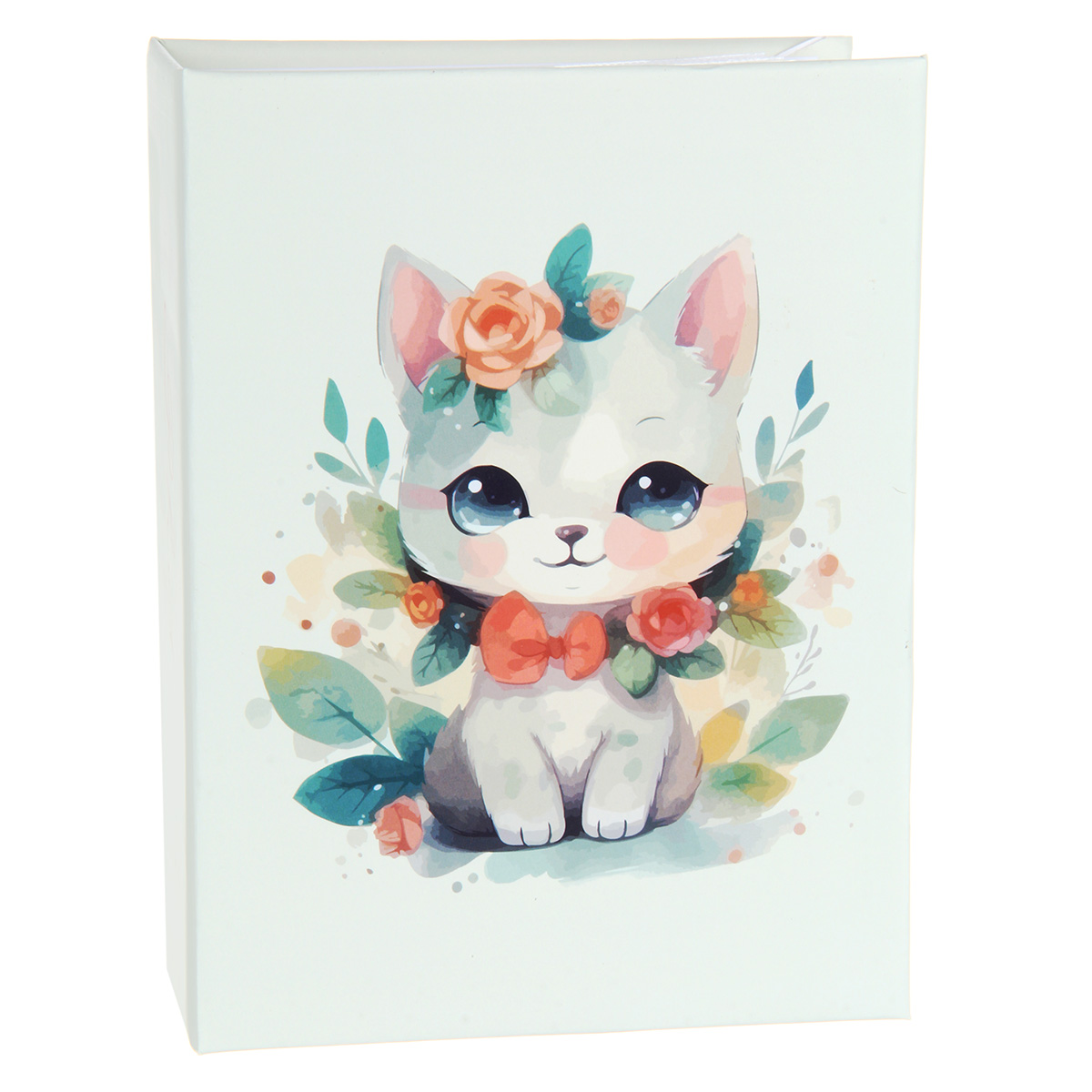 альбом для фото на 100ф. 10х15см "котёнок" Альбом для фото на 100ф. 10х15см "котёнок"