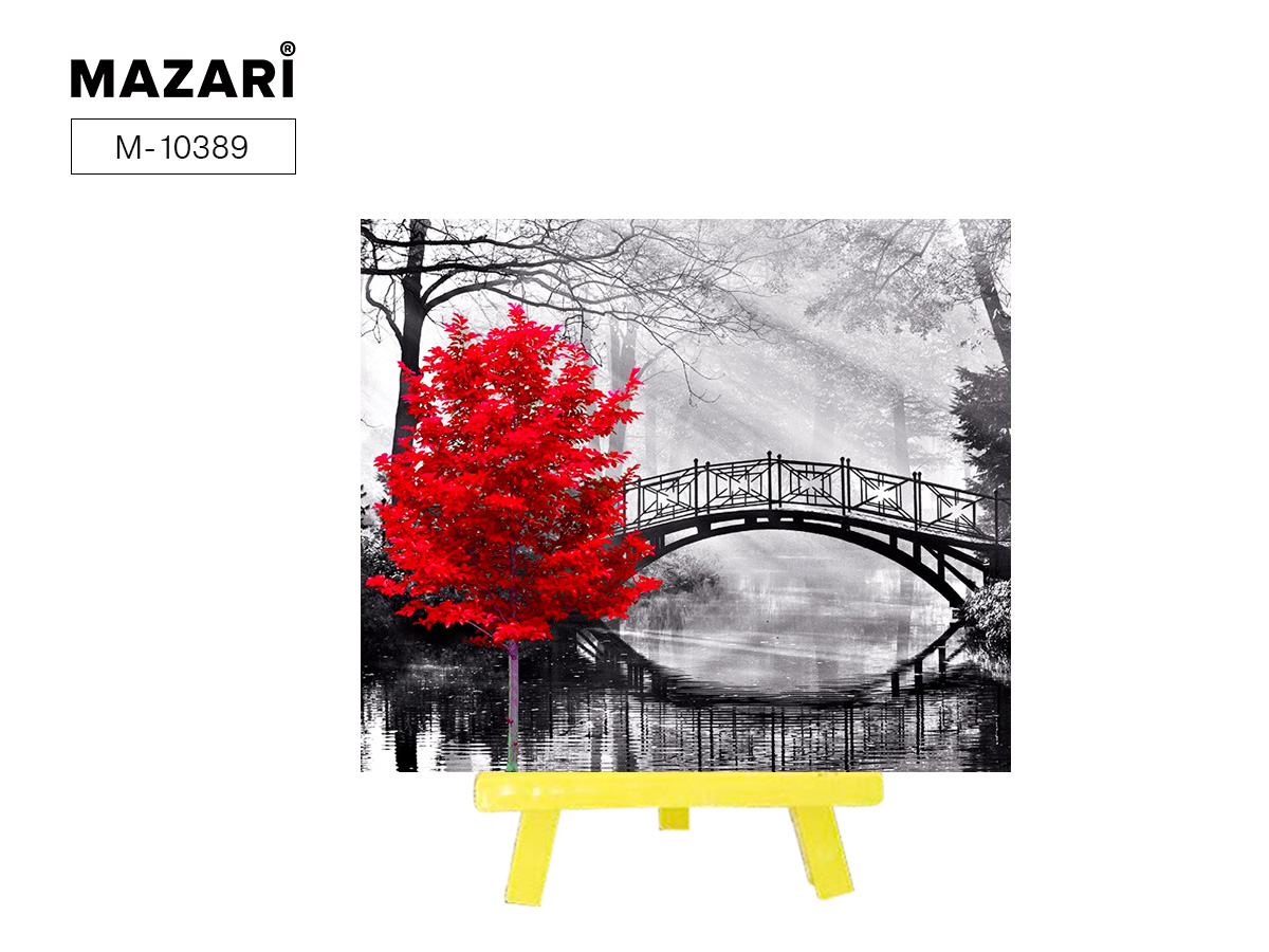 набор д/творч. алмазная мозаика 21х25см с мольбертом частичная выкладка "красное дерево" Набор д/творч. алмазная мозаика 21х25см с мольбертом частичная выкладка "красное дерево"