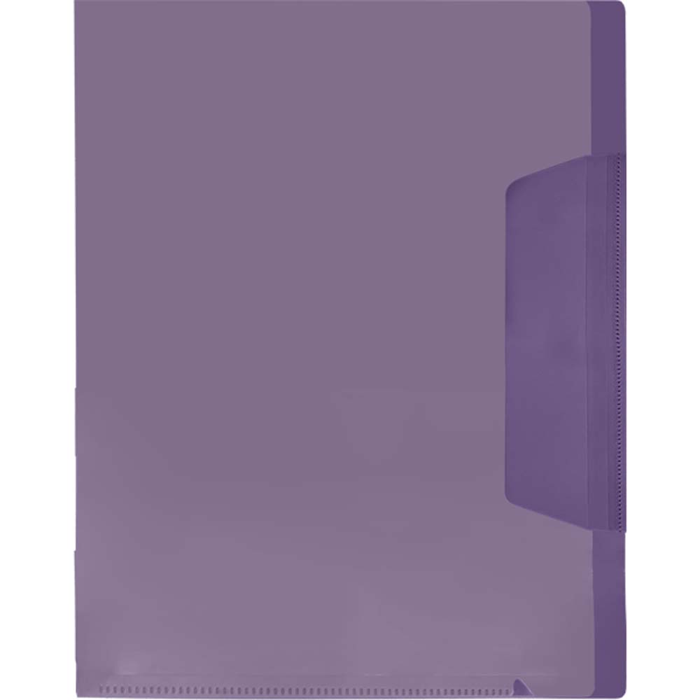Папка-уголок а4 180мкм devente "marandi" лавандовая с клапаном