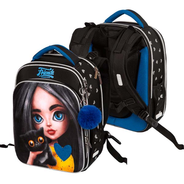 Ранец "devente premier" "friends forever" 37х28х18см эрг.спинка