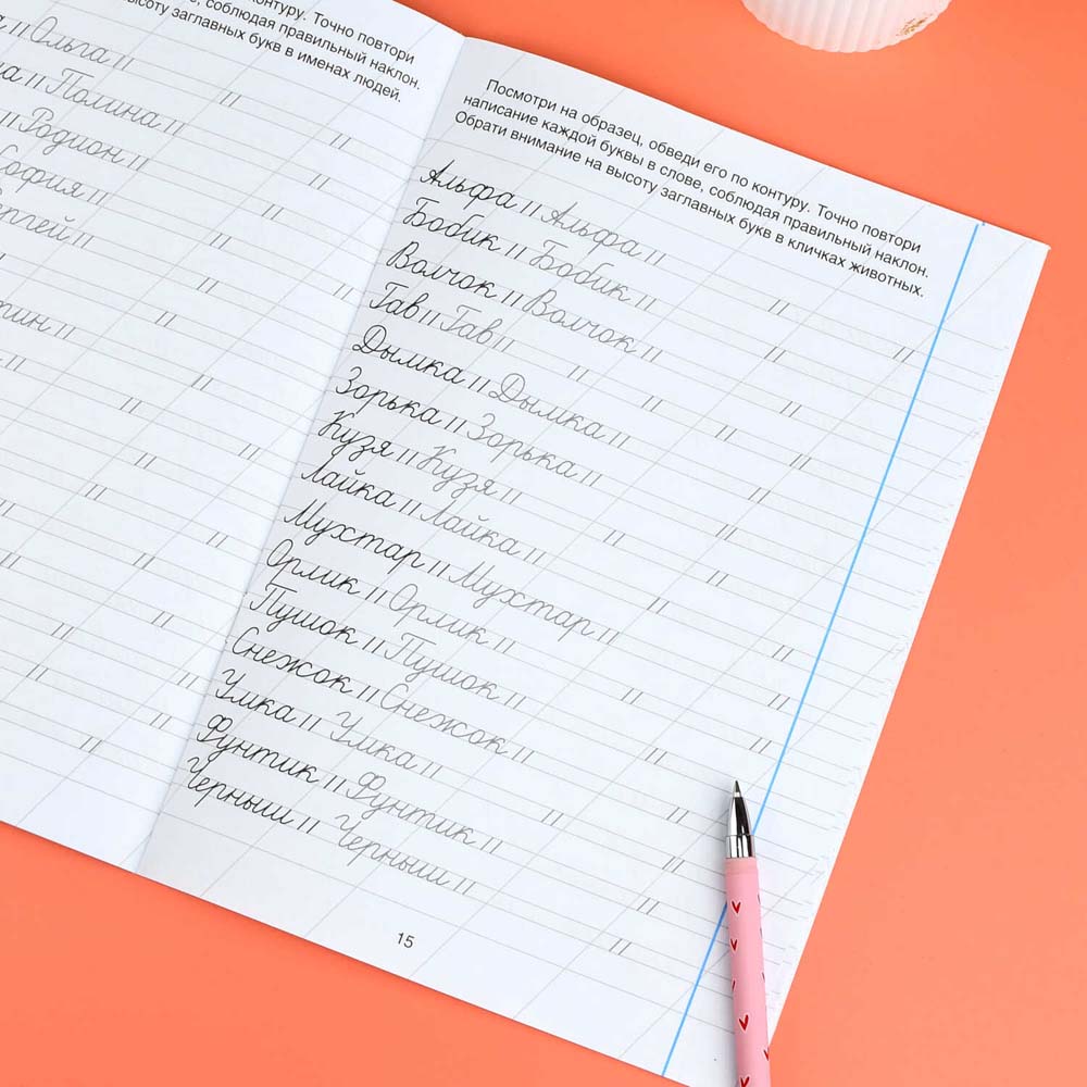 Рабочая тетрадь "уроки чистописания. слова" (феникс+)