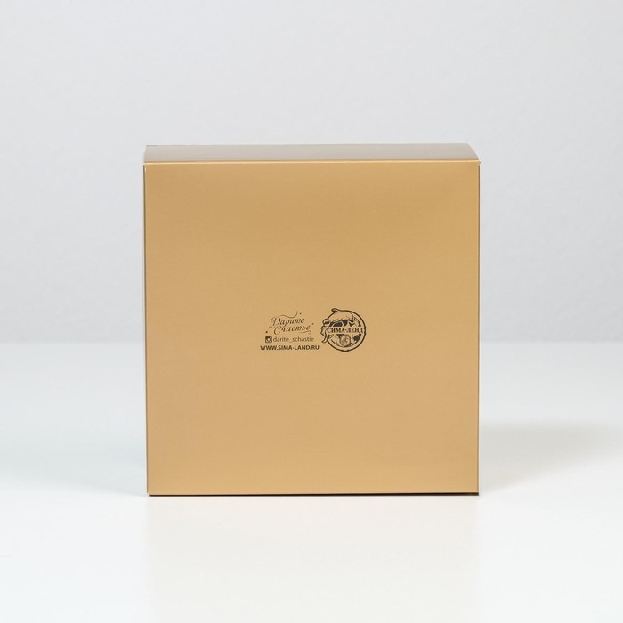 Коробка подарочная "girl" 15х15х7см