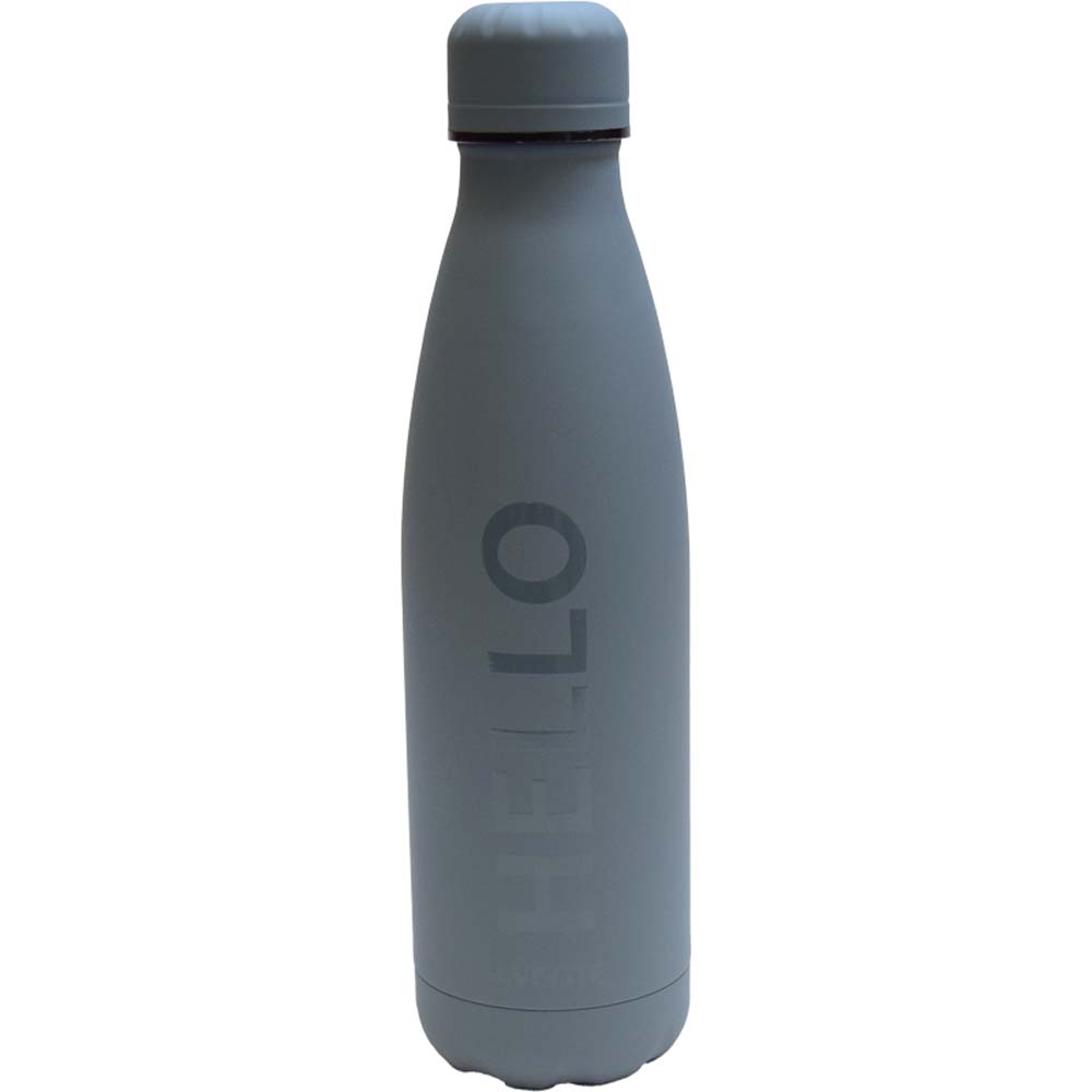 Бутылка-термос devente "marandi" 500мл голубовато-серая нерж.сталь