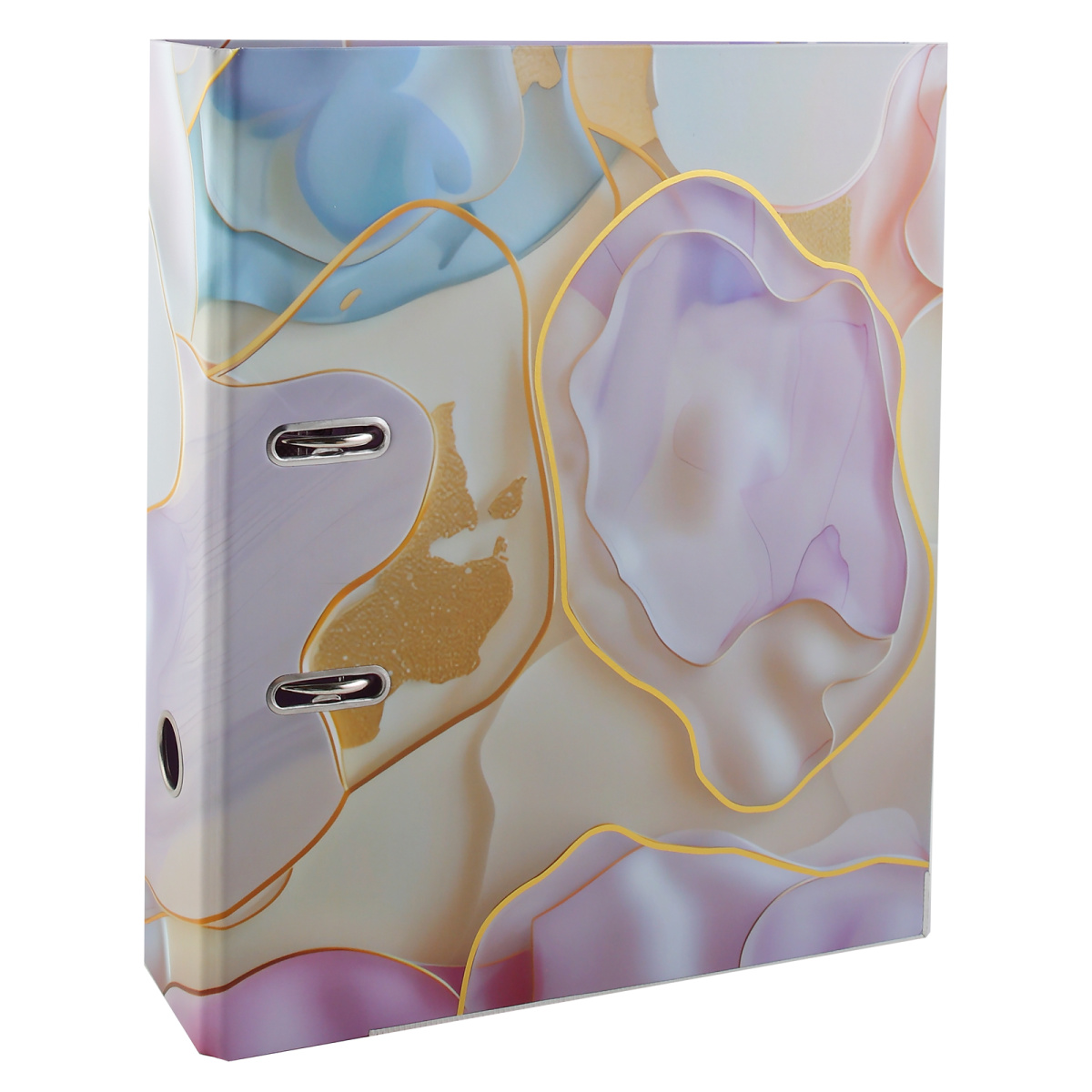 Папка-регистратор 7,5см картон. ламин. fiorenzo "пастельный флюид"