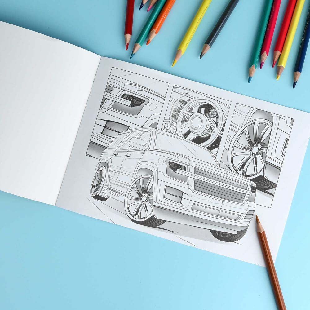 Раскраска "крутые гонки. внедорожники" а5 (феникс+)