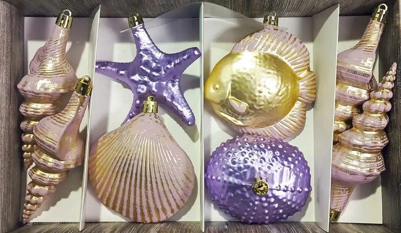 Набор украшений 8шт. (пластик)