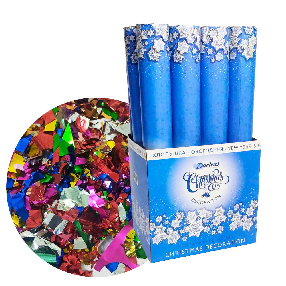 хлопушка 40см наполнитель конфетти асс-т Хлопушка 40см наполнитель конфетти асс-т