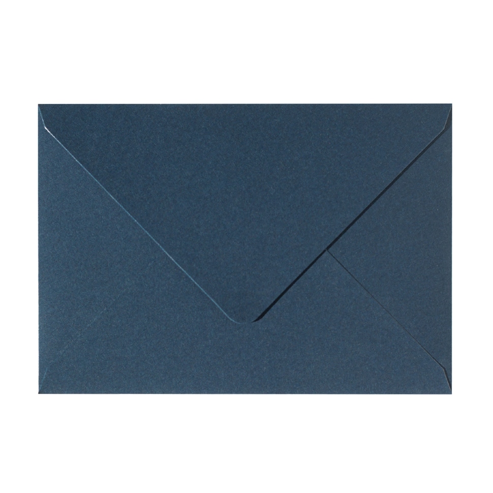 Конверт 114х162мм тёмно-синий